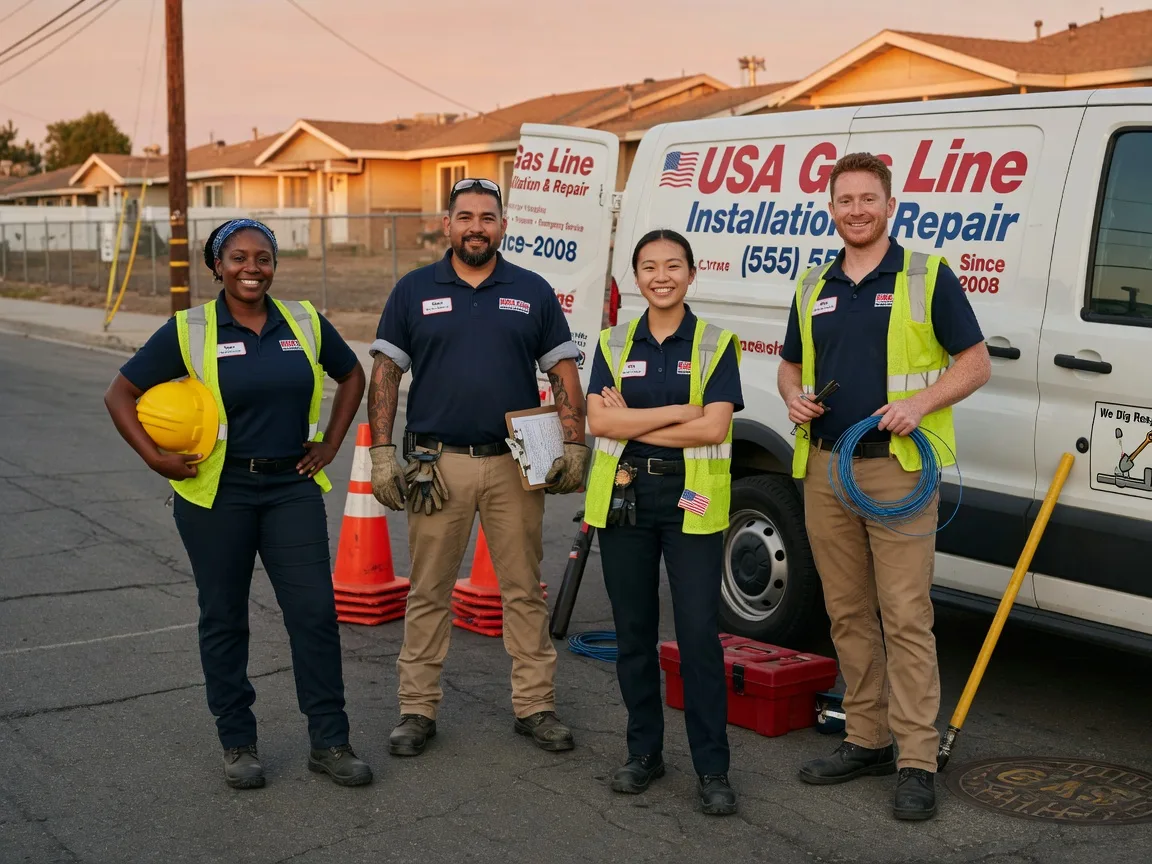 Gas Line Installation company in Delta, AL